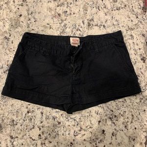 Black shorts from target